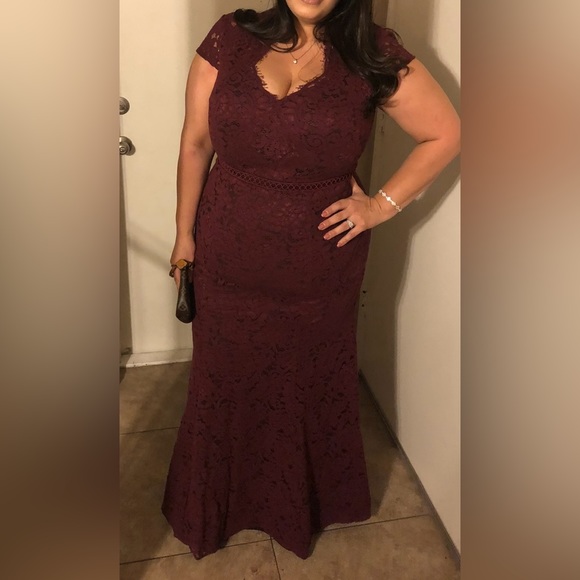 JS Collections size 16 dress - Picture 1 of 4